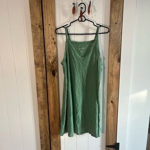 Green dress